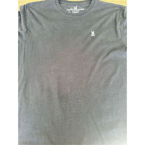 Psycho Bunny classic black t-shirt, size 8 (XXL) - Picture 3 of 5